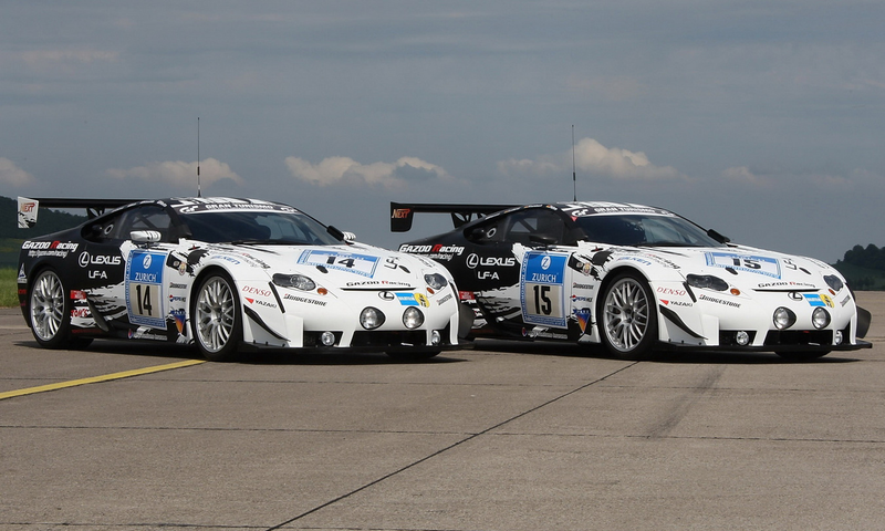 Illustration for article titled 500 HP V10-Equipped Lexus LF-A Nurburgring Racer